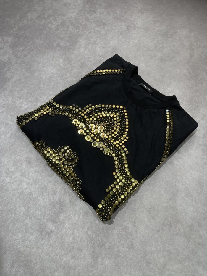 Camiseta Balmain Playera Con Apliques - Image 4