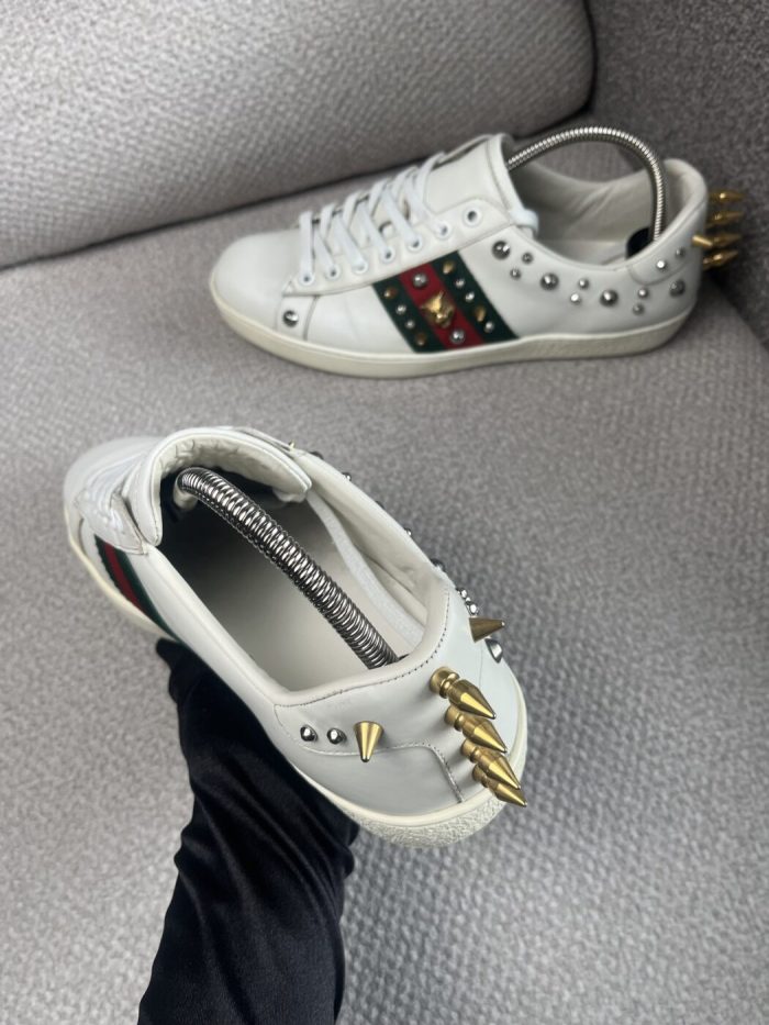 Tenis Gucci Ace Con Picas - Image 4