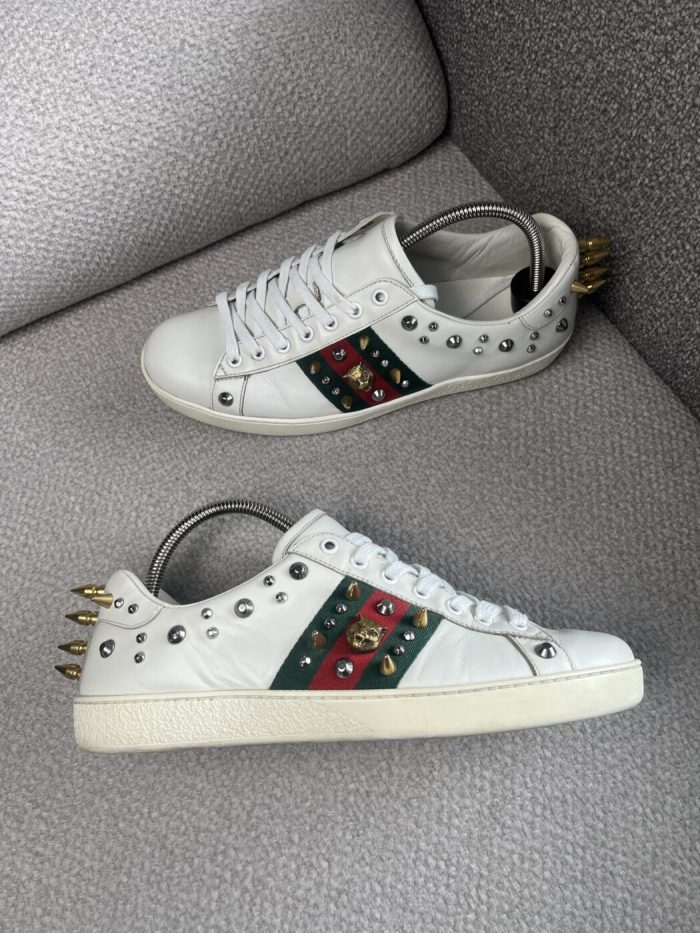 Tenis Gucci Ace Con Picas - Image 3