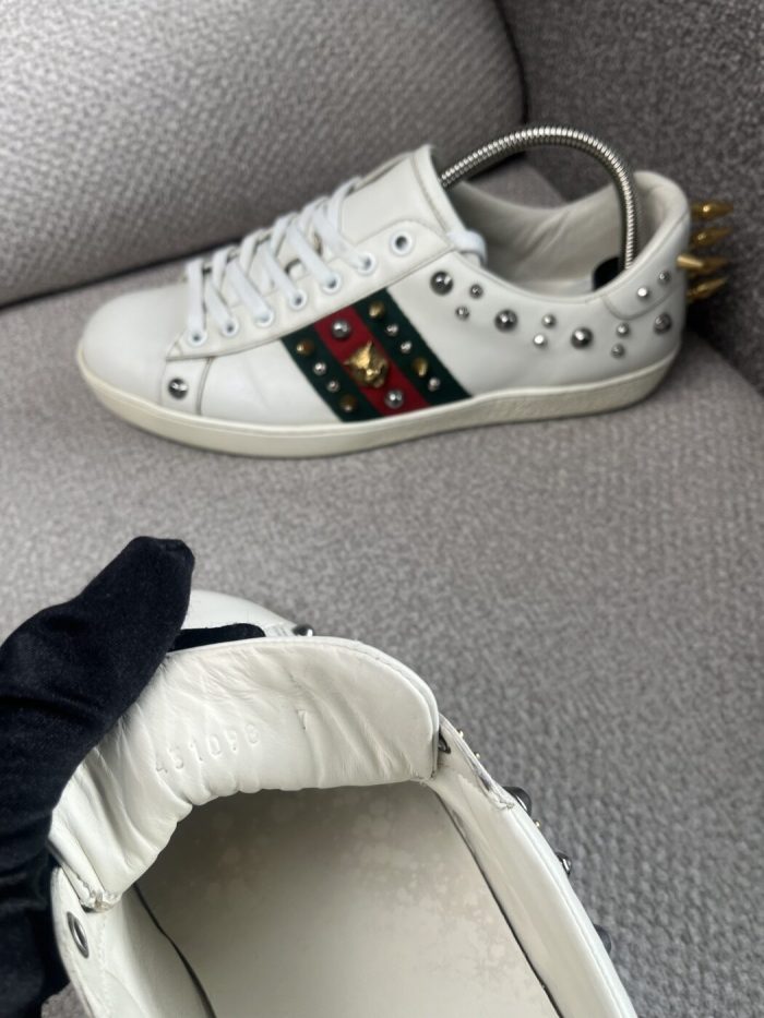 Tenis Gucci Ace Con Picas - Image 5