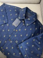 Camisa Louis Vuitton Con Logo Estampado