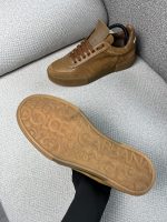 Tenis Dolce & Gabbana en gamuza café - Image 6
