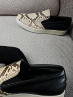 Prada mocasines slip-on en piel efecto pitón - Image 6
