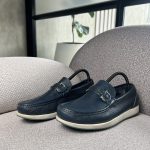 Mocasines Salvatore Ferragamo en cuero azul