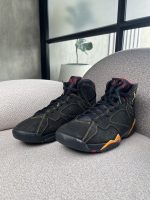 Tenis Air Jordan 7 en nubuck negro
