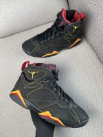 Tenis Air Jordan 7 en nubuck negro - Image 2