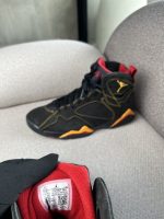 Tenis Air Jordan 7 en nubuck negro - Image 6