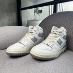 Tenis New Balance 650 en cuero blanca