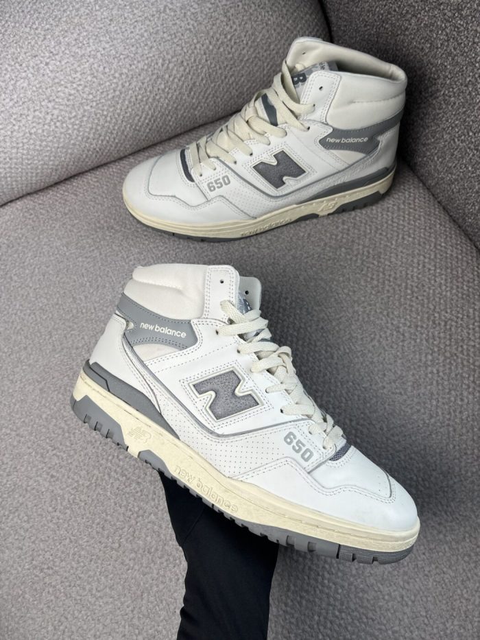 Tenis New Balance 650 en cuero blanca - Image 2
