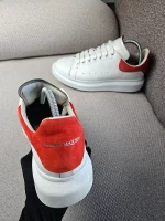 Tenis Alexander McQueen Oversized en piel blanca - Image 3