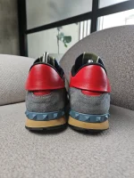 Tenis Valentino Garavani Camouflage en azul y rojo - Image 4