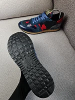 Tenis Valentino Garavani Camouflage en azul y rojo - Image 5