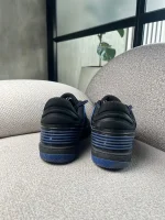 Tenis Gucci Ultrapace en piel y lona GG azul - Image 4