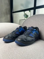Tenis Gucci Ultrapace en piel y lona GG azul
