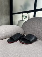 Sandalias Mario Hernández En Piel Negra