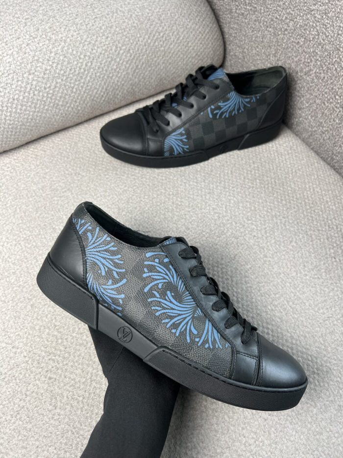 Tenis Louis Vuitton Con Estampado Gráfico - Image 2