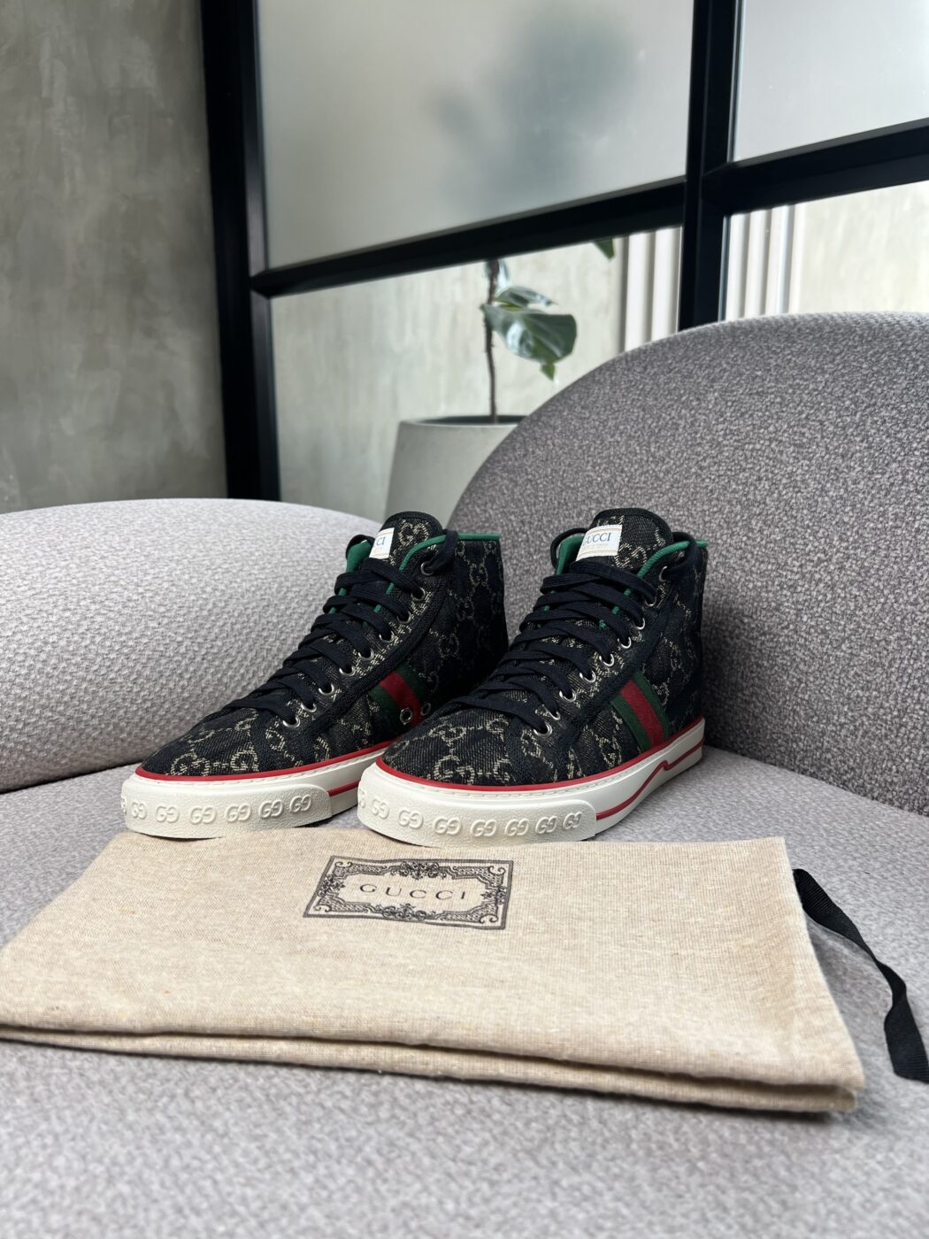 img_8265-3 Tenis Gucci 1977 High Top - Image 1