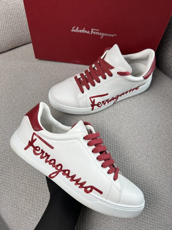 Tenis Salvatore Ferragamo Con Logo Lateral - Image 2