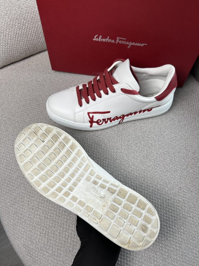 Tenis Salvatore Ferragamo Con Logo Lateral - Image 5