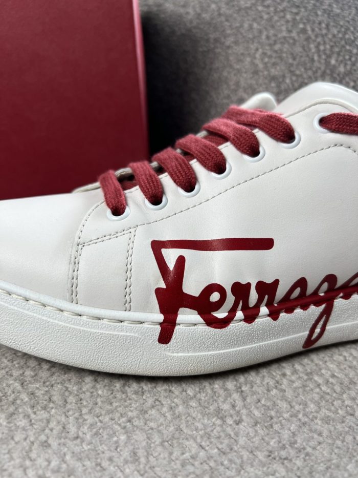 Tenis Salvatore Ferragamo Con Logo Lateral - Image 7