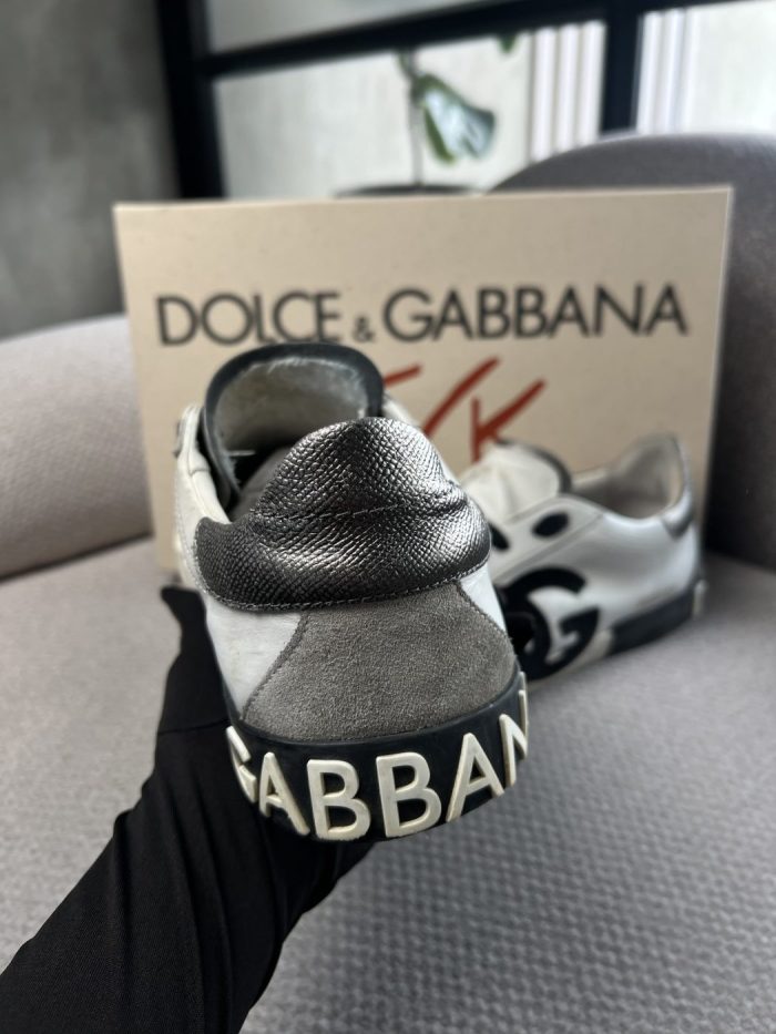 Tenis Dolce & Gabbana Con Efecto Desgaste - Image 5