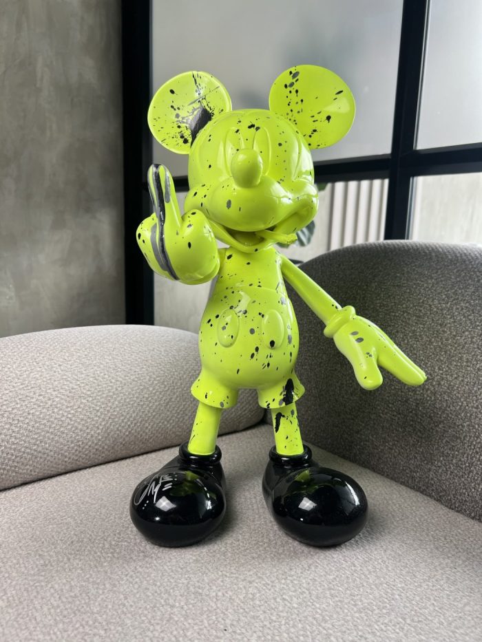 Ratón green sparkly - Image 2