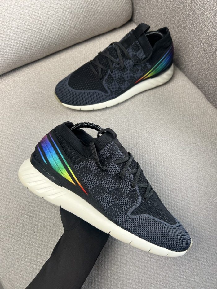 Tenis Louis Vuitton Fastlane Damier Graphite - Image 2