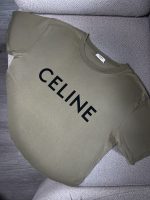 Camiseta Celine Con Logo