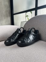 Tenis Louis Vuitton Frontow Piel Con Relieve De Cocodrilo