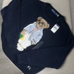 Suéter Polo Ralph Laurent Con Estampado de Oso