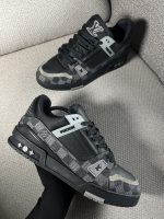 Tenis Louis Vuitton Trainer Damier Denim - Image 2