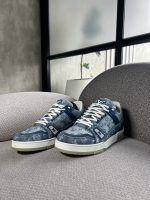 Tenis Louis Vuitton Trainer Denim