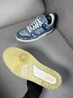 Tenis Louis Vuitton Trainer Denim - Image 7
