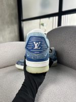 Tenis Louis Vuitton Trainer Denim - Image 6