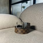 Cinturón Louis Vuitton Damier Ebene