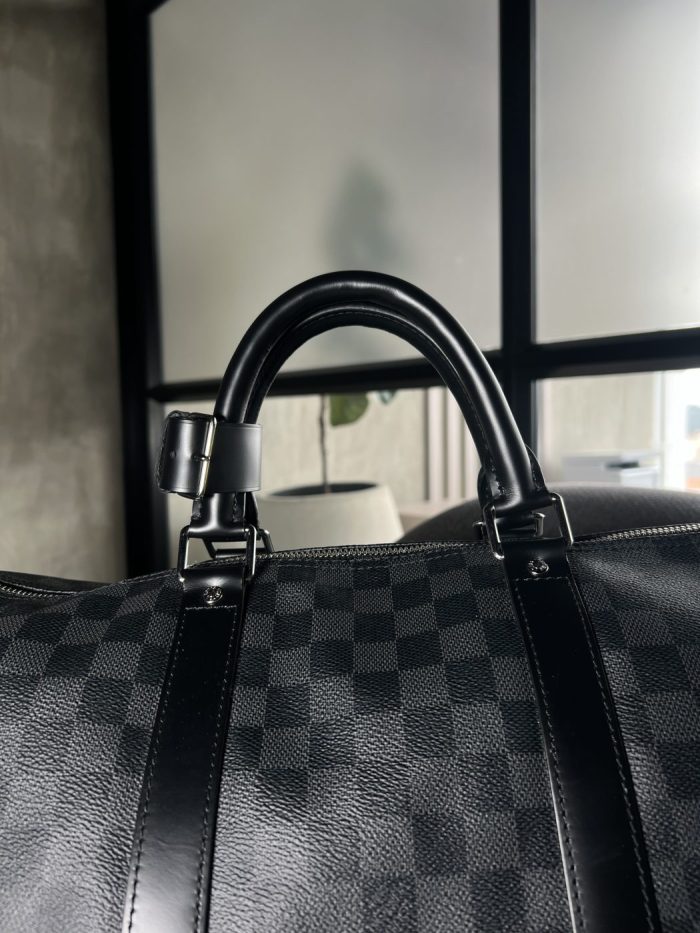 Keepall Louis Vuitton 55 Damier Graphite - Image 5