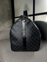 Keepall Louis Vuitton 55 Damier Graphite - Image 2